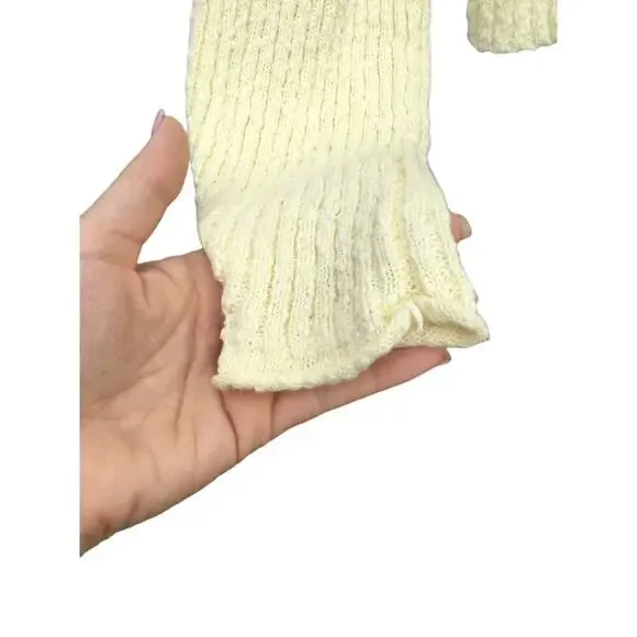 By Together cropped cardigan S knit sweater Anthro academia collegiate preppy - Picture 4 of 11